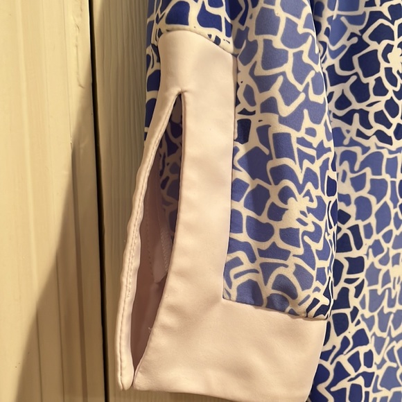 Blue/white Jude Connally dress - Picture 3 of 6